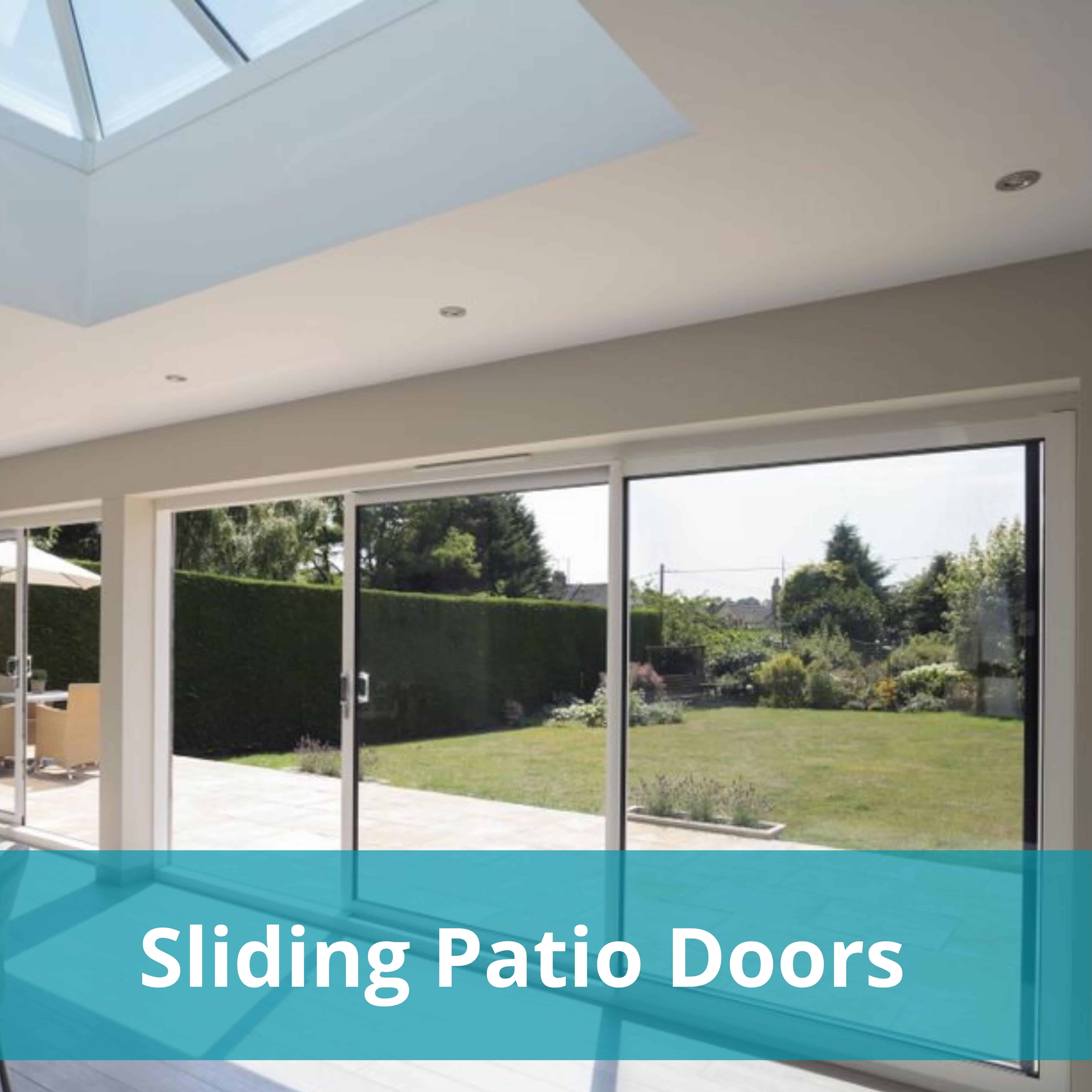 Sliding patio doors